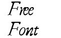 Italic ClassicScript Regular