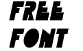 Fatso Thin Italic