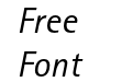 AgfaRotisSansSerif-Italic