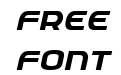 Federal Service Bold Italic