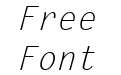 LetterGothic-Italic