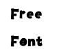 March Loft Free Font Regular