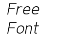 Fineness Pro Light Italic