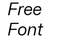 Mona-Sans Regular Italic