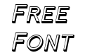 Florencesans SC Shaded Italic