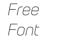 Petrov Sans ExtraLight Italic