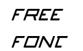 Quasitron Bold Italic