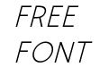 RolvesFree-Italic