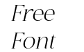 San de More Demo Medium Italic