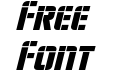 Fortune Soldier Laser Italic