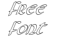 Foucault Outline Italic