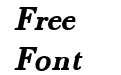 Fradley Bold Italic