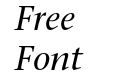 SonetSerifC-Italic