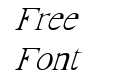 FrankTimes Italic