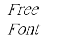 FrankTimes-Italic