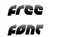 TK-421 Halftone Italic