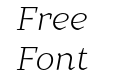 TT Bells Trial Light Italic