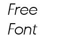 TT Fors Display Trl Light Italic