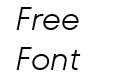 TT Fors Trial Light Italic