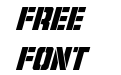 Free Shipping Super-Italic