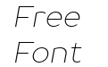 TT Prosto Sans Trial Thin Italic