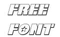 Freedom Fighter 3D Italic