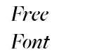 FreightBigMediumItalic