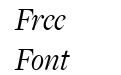 FreightDispBookItalic