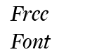 FreightDispMediumItalic