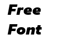 FreightSans BlackItalic