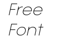 TypoGotikaLightDemo-Italic