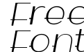 WABECO-ThinItalic