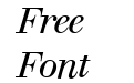 WalbaumDisplayItalic