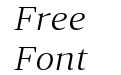 Accia Forte Light Italic