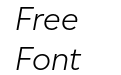 Altform TRIAL Light Italic