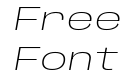 Anybody Extended Extra Light Italic