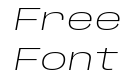 Anybody Extended Extra Light Italic