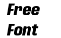 Anybody Narrow Ultra Bold Italic