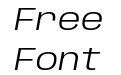 Anybody Wide Light Italic