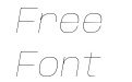 Anybody Wide Thin Italic