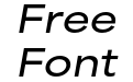 Area Extended Trial Bold Italic Area Extended Trial Bold Italic