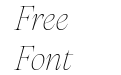 Artusi Grande Trial Extralight Italic