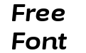 Asap Expanded Bold Italic