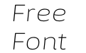 Asap Expanded Thin Italic