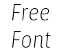 Asap Semi Condensed Thin Italic