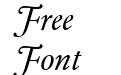 Garamond BE Swash Italic