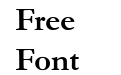 Garamond Bold