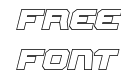 Gearhead Outline Italic