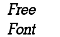 Geo-Condensed Bold Italic