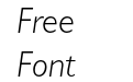 GillSans-LightItalic